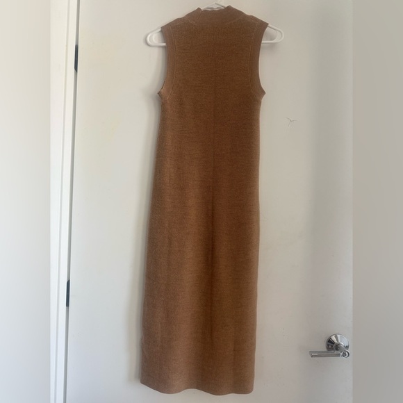 Aritzia Babaton Merino Wool Mock Neck Aesthetica Dress Size 2XS - Picture 3 of 5